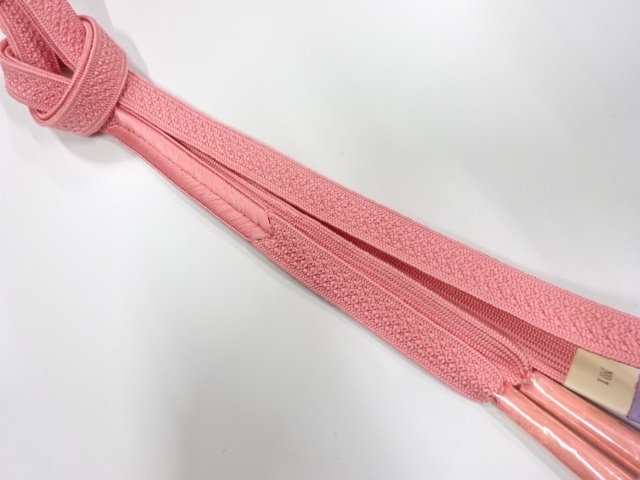 未使用品　正絹　手組帯締め